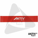 Aktivsport Mini band erősítő szalag 30 cm Aktivsport közepes piros (203800012) - aktivsport