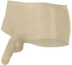 Late X LATEX - boxer + péniszköpeny (natúr) (29100715161)