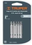 Truper Bit Készlet 5db 2" Philips Hosszú Des-ph3-2 Truper (t17827)