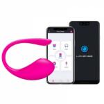 Lovense Vibrator Lovense Lush 3 Bluetooth Control Free App Silicon Roz Vibrator