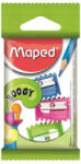  Hegyező, egylyukú, MAPED "Boogy", vegyes színek (COIMA063210)