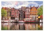 Educa - Puzzle Case dansatoare, Amsterdam - 1 000 piese Puzzle