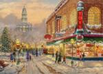 Schmidt Spiele - Puzzle Thomas Kinkade: O urare de Crăciun - 1 000 piese Puzzle