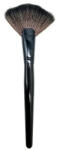 Makeup Pensula evantai pentru iluminator, Makeup, Fan Brush, Negru