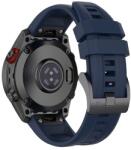 gigapack Pótszíj (egyedi méret, 20 mm, szilikon, állítható, QuickFit csatlakozás) SÖTÉTKÉK Garmin Fenix 6S Pro Solar, Garmin Fenix 7S, Garmin Fenix 7S Pro Solar, Garmin Fenix 7S Solar, Garmin Epix Pr (GP-14920