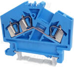 TRACON TSKC2e5per3D-K Nullavezető ipari sorozatkapocs, rugós, sínre, kék (TSKC2e5per3D-K)