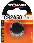 ANSMANN CR2450-ANS ANSMANN CR2450 3V lítium gombelem 1 db/csomag (CR2450-ANS)