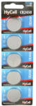 HyCell 1516-0107 Hycell CR2450 3V lítium gombelem 5db/csomag (1516-0107)