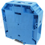 TRACON TSKA150-K Nullavezető ipari sorozatkapocs, csavaros, sínre, kék (TSKA150-K)