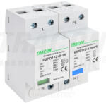 TRACON ESPD1+2+3-25-1+1P ESPD1+2+3-25-1+1P T1+T2+T3 AC típusú túlfeszültség levezető, egybeépített (ESPD1-2-3-25-1-1P)