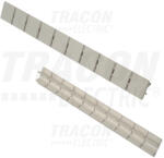 TRACON JBO5 Oldalsó jelölőlapka TSKB sorozatkapocshoz, (10 mod. ), W=5, 2mm (JBO5)