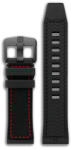 Luminox FPX. 2404.22B. 1. K Fekete/Piros szíj 1000 (ICE SAR) modellekhez (FPX240422B1K)