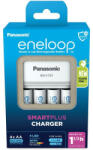 Panasonic KKJ55MCD40E eneloop K-KJ55MCD40E akkumulátor gyorstöltő 4 db 2000mAh AA akkumulátorral (KKJ55MCD40E)