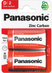 Panasonic R20R-2BP Panasonic RedZinc R20RZ/2BP D/góliát cink-mangán tartós elem 2 db/csomag (R20R-2BP)