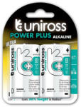 Uniross LR20-UALKDPP2 Uniross LR20/BP2 1, 5V D/góliát tartós alkáli elem POWER PLUS (LR20-UALKDPP2)