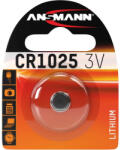 ANSMANN CR1025-ANS ANSMANN CR1025 3V lítium gombelem 1db/csomag (CR1025-ANS)