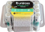 Uniross LR03-UALKAAABX24 Uniross LR03/24BP 1, 5V AAA/mikró tartós alkáli elem POWER PLUS BOX (LR03-UALKAAABX24)