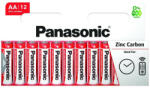 Panasonic R6RZ-12HH Panasonic RedZinc R6RZ/12HH AA/ceruza cink-mangán tartós elem 12 db/csomag (R6RZ-12HH)