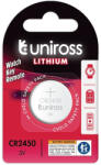Uniross CR2450 3V lítium gombelem 1db/csomag (U1CR2450)