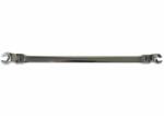Laser Tools LAS-6751 csuklós fékcsőkulcs, extra hosszú, 8 x 9 mm, 290 mm (LAS-6751)