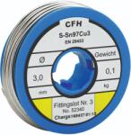 CFH WL 340 fitting-forrasztóón, 100 g/tekercs (52340) - dwdszerszam