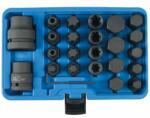 Laser Tools LAS-6891 3/4" és 1"-os teherautós gépi bitkészlet, imbusz, torx, XZN, E-torx, 24 részes (LAS-6891) - dwdszerszam