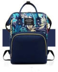  Bora Baby FLOWER Pelenkázó táska, hátizsák - Sötétkék