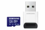 Samsung Pro Plus microSD kártya+kártyaolvasó, 128GB