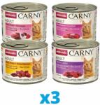Animonda Carny Set conserve hrana umeda pentru pisici, mix sortimente 12 x 200 g