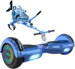 Mega Motion Hoverboard készlet gokarttal, Mega Motion, ABS/PC, 6, 5 hüvelykes, LED és Bluetooth, kék (Eu-YKQK-RH-A03S-KT-M-LS-MCL-Y42)