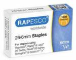 Rapesco 26/6 tűzőkapocs (1000 db/doboz) (S11661Z3)