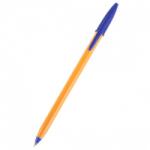 BIC Химикалка BIC Orange Fine, син цвят на писане, 0.8 mm, оранжева, продава се в опаковка от 20 бр