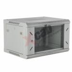 Xcab Cabinet metalic de perete 19â€, tip rack wallmount, 6U 600x450 mm, Xcab Gri (Xcab-6U45S.7035)