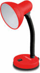 Esperanza Vega E27 asztali lámpa, Piros/Fekete (ELD109R)