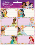  Disney Hercegnők füzetcímke 16 db-os (GIM77116146) - pepita