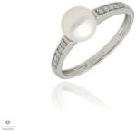 Gyűrű Frank Trautz fehér arany gyűrű 54-es méret - 1-02590-52-0395/54