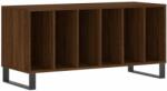 vidaXL Barna tölgy színű szerelt fa hanglemezszekrény 100 x 38 x 48 cm (831763) - pepita