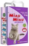 Miau Miau Asternut Igienic pentru Pisici Miau-Miau, Lavanda, Bentonita 6 Kg (MAG1016309TS)