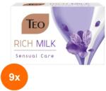 Teo Set 9 x Sapun Teo Rich Milk Sensual Care, 90 g