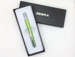 Zebra Golyóstoll, 0, 24 mm, teleszkópos, tea zöld színű tolltest, (23464-24)