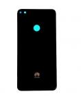 Huawei P8 Lite 2017, P9 Lite 2017, Honor 8 Lite akkufedél (hátlap) ragasztóval fekete, gyári