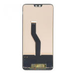 Huawei P20 Pro (2018), CLT-L29, CLT-L29C lcd kijelző és érintőpanel, fekete (ujjlenyomat érzékelő flex kábelel) Incell TFT