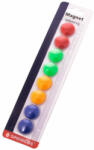 Springos 8 db-os színes mágnes, mágnestáblához, hűtőmágnes készlet (MB0010A)