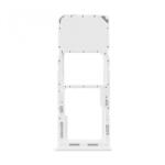 Samsung A135, A137 Galaxy A13 SingleSim sim kártya tartó tálca, fehér (gyári)