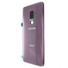 Samsung G965 Galaxy S9 Plus akkufedél (hátlap) kamera lencsével és ragasztóval lila OEM