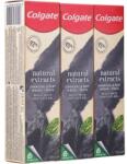 Colgate Fehérítő fogkrém - Colgate Natural Extracts Charcoal & Mint 93% With Naturally Derived Ingredients 3 x 75 ml