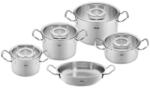 Fissler Set de vase pentru gătit ORIGINAL PROFI, set de 5, argintiu, oțel inoxidabil, Fissler