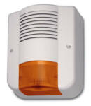 AVS CITY LED PLUS - kültéri, vezetékes hang-fényjelző, törtfehér (AVS_CITY_LED_PLUS)