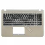 ASUS 90NB0B01-R30130 gyári új fekete magyar laptop billentyűzet + pezsgő színű felső fedél (90NB0B33-R31HU0)