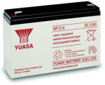YUASA NP12-6 6V 12Ah zárt ólomsavas akkumulátor (YUASA-NP12-6)